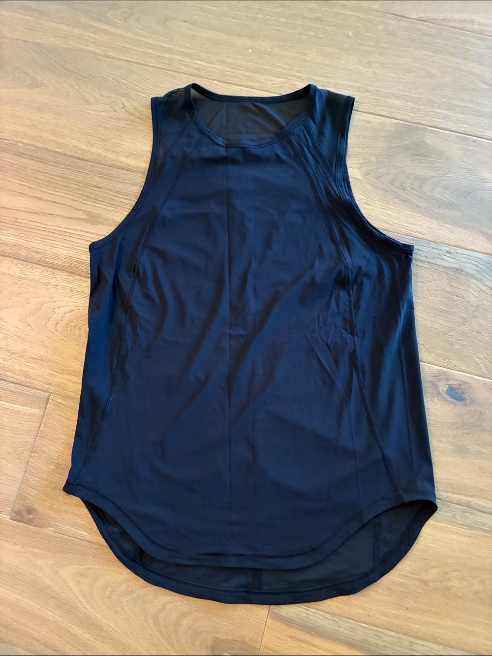 lululemon athletica Black Sleeveless Tank Top